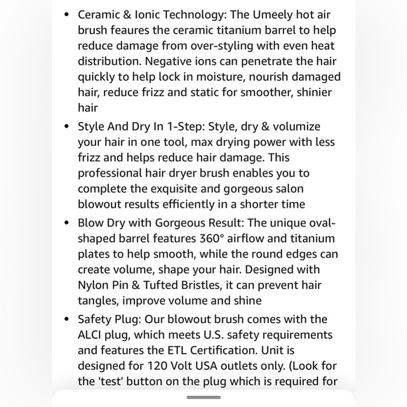 Revlon Hair Dryer Brush Blow Dryer Brush In One - black/pink - NWT - Picture 14 of 16